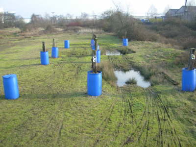 Kombi-Wasserdurchfahrt