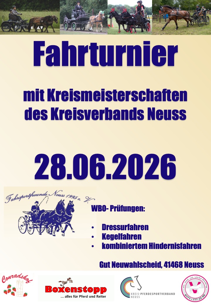 Kreismeisterschaft 2026 bei den FSF Neuss
